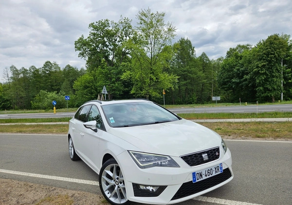 Seat Leon cena 43900 przebieg: 198000, rok produkcji 2014 z Ostrołęka małe 742